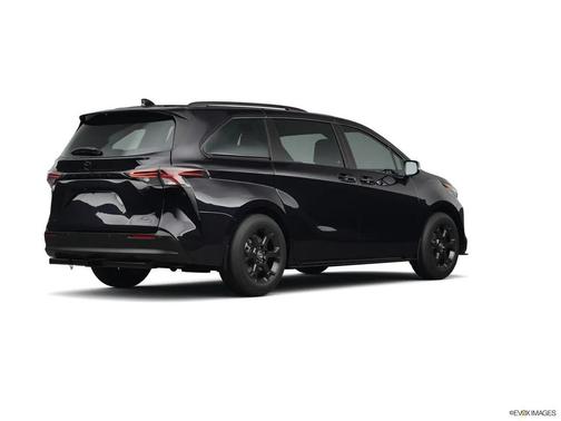Midnight Black Metallic 2026 Toyota Sienna Woodland Edition