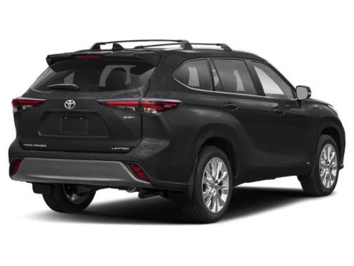 Midnight Black Metallic 2026 Toyota Highlander Hybrid Limited