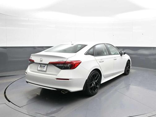 Platinum White Pearl 2024 Honda Civic Sport