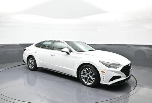 Serenity White 2023 Hyundai SONATA SEL