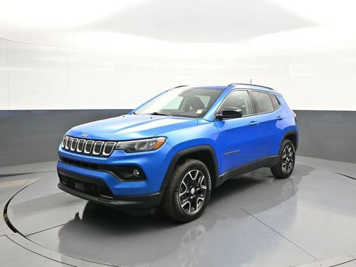 Laser Blue Pearlcoat 2022 Jeep Compass Latitude