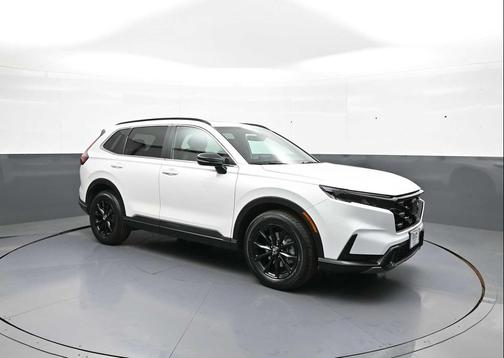 Platinum White Pearl 2024 Honda CR-V Hybrid Sport AWD