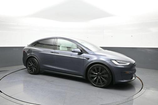 Stealth Gray 2023 Tesla Model X Standard Range