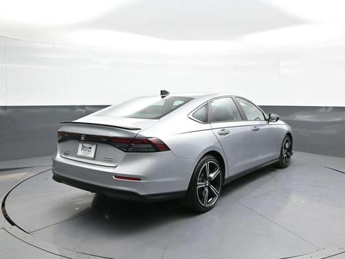 Solar Silver Metallic 2025 Honda Accord Hybrid Sport