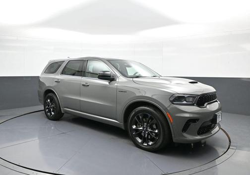 Destroyer Gray Clearcoat 2023 Dodge Durango Hemi Orange AWD