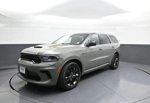 Destroyer Gray Clearcoat 2023 Dodge Durango Hemi Orange AWD