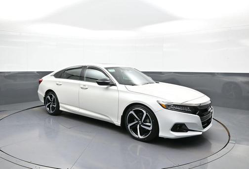 Platinum White Pearl 2021 Honda Accord Sport 2.0T