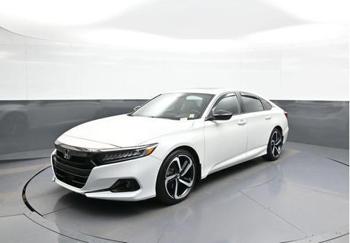 Platinum White Pearl 2021 Honda Accord Sport 2.0T