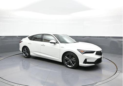 Platinum White Pearl 2024 Acura Integra A-SPEC