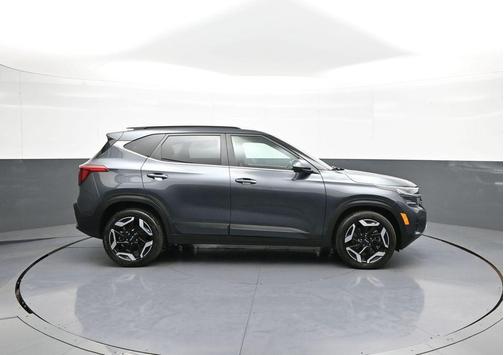 Gravity Gray 2025 Kia Seltos SX Turbo