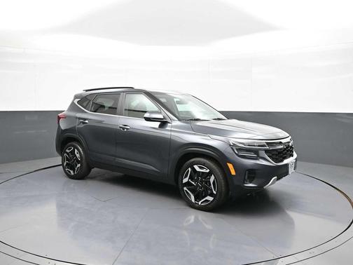 Gravity Gray 2025 Kia Seltos SX Turbo