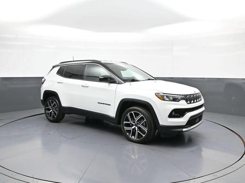 Bright White Clearcoat 2025 Jeep Compass Limited