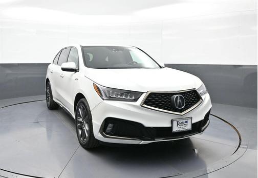 Platinum White Pearl 2020 Acura MDX 3.5L Technology & A-Spec Pkgs