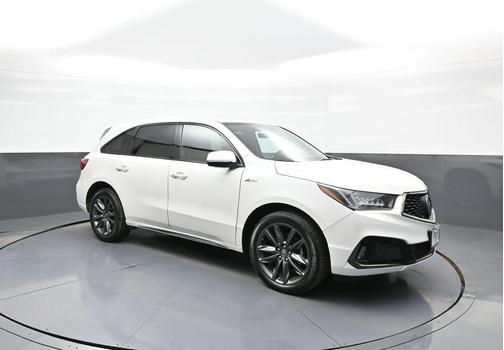 Platinum White Pearl 2020 Acura MDX 3.5L Technology & A-Spec Pkgs