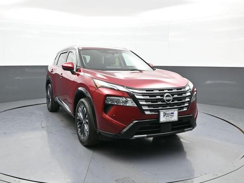 Scarlet Ember Tintcoat 2026 Nissan Rogue Platinum