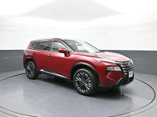 Scarlet Ember Tintcoat 2026 Nissan Rogue Platinum
