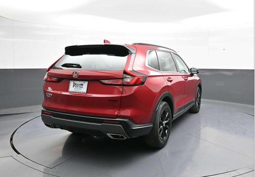 Radiant Red Metallic 2025 Honda CR-V Hybrid Sport AWD