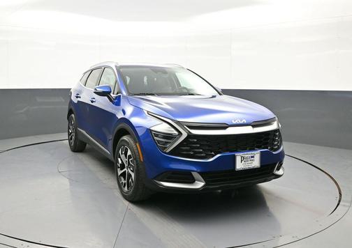 Sapphire Blue 2024 Kia Sportage EX