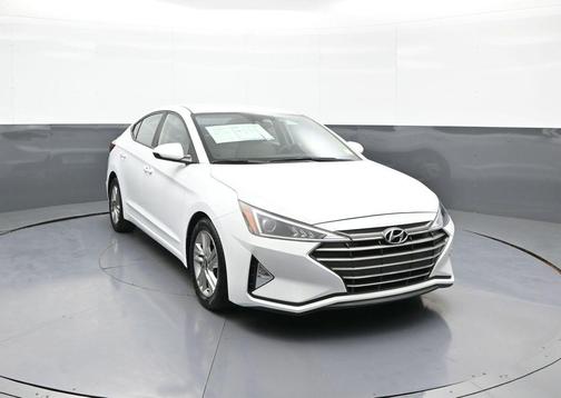 Quartz White Pearl 2019 Hyundai ELANTRA SEL