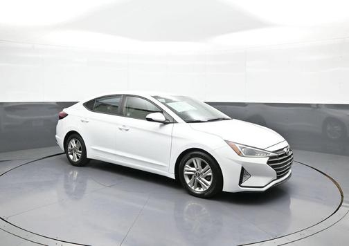 Quartz White Pearl 2019 Hyundai ELANTRA SEL