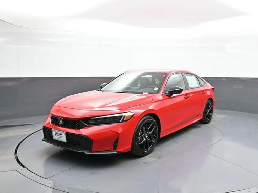 Rallye Red 2025 Honda Civic Sport