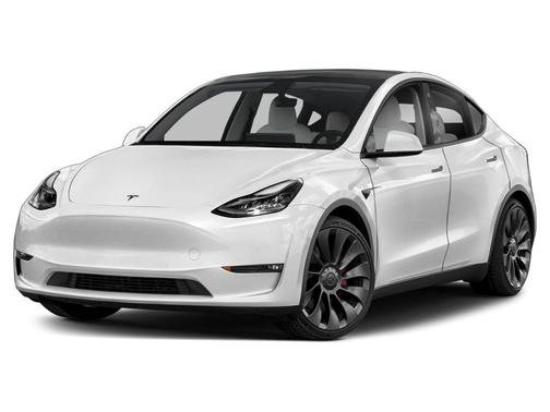 Pearl White Multi-Coat 2021 Tesla Model Y Long Range