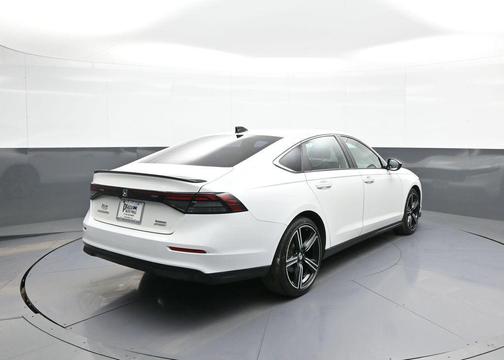 Platinum White Pearl 2023 Honda Accord Hybrid Sport