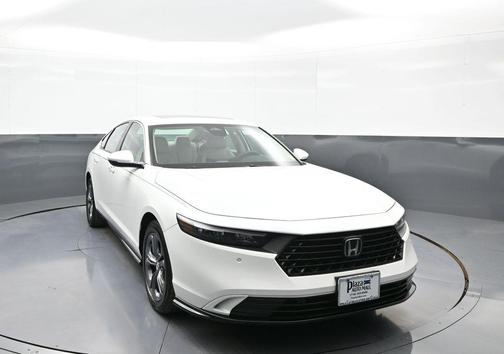 Platinum White Pearl 2024 Honda Accord Hybrid EX-L