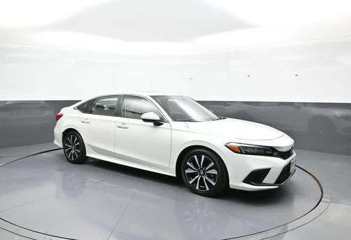 Platinum White Pearl 2024 Honda Civic EX