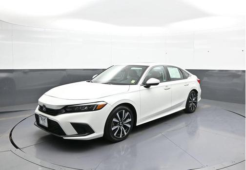 Platinum White Pearl 2024 Honda Civic EX