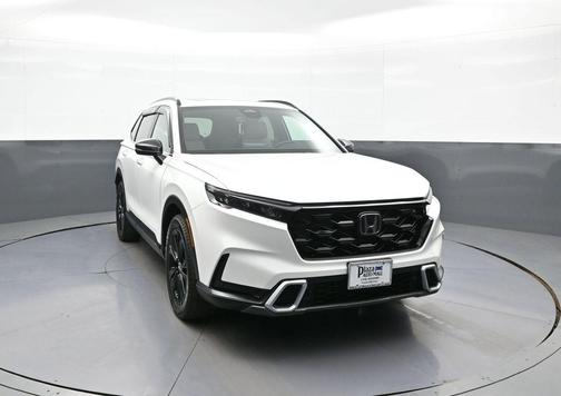 Platinum White Pearl 2024 Honda CR-V Hybrid Sport Touring AWD