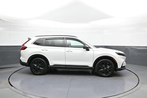Platinum White Pearl 2024 Honda CR-V Hybrid Sport Touring AWD