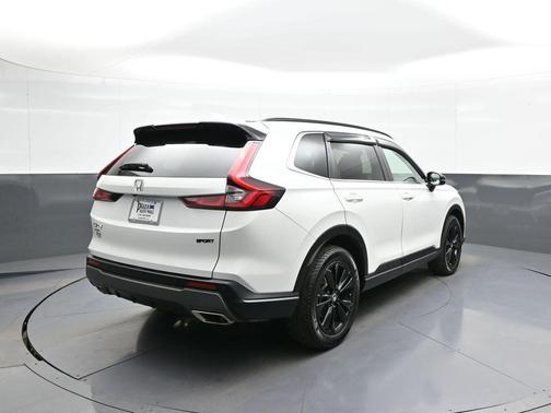 Platinum White Pearl 2024 Honda CR-V Hybrid Sport Touring AWD