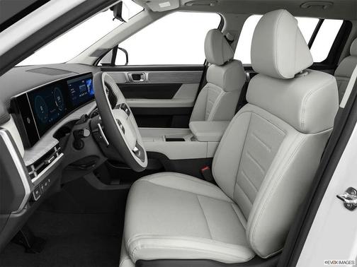 Serenity White 2026 Hyundai SANTA FE Calligraphy