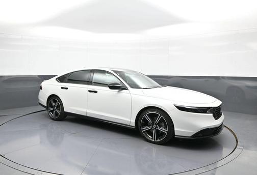 Platinum White Pearl 2024 Honda Accord Hybrid Sport