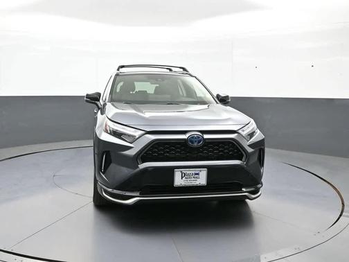 Silver Sky Metallic/Midnight Black Metallic 2023 Toyota RAV4 Prime XSE