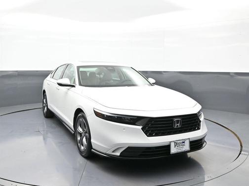 Platinum White Pearl 2024 Honda Accord Hybrid EX-L