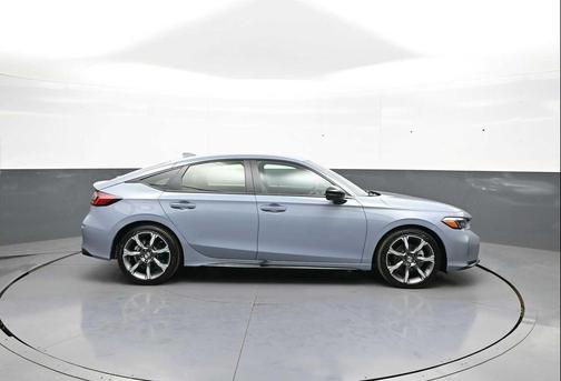 Sonic Gray Pearl 2025 Honda Civic Hybrid Sport Touring