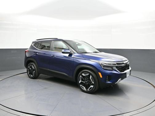 Dark Ocean Blue 2024 Kia Seltos SX Turbo