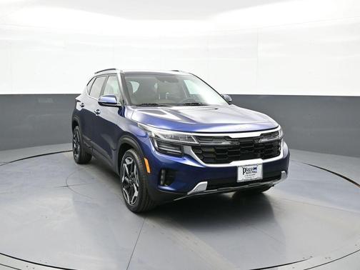 Dark Ocean Blue 2024 Kia Seltos SX Turbo
