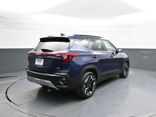 Dark Ocean Blue 2024 Kia Seltos SX Turbo