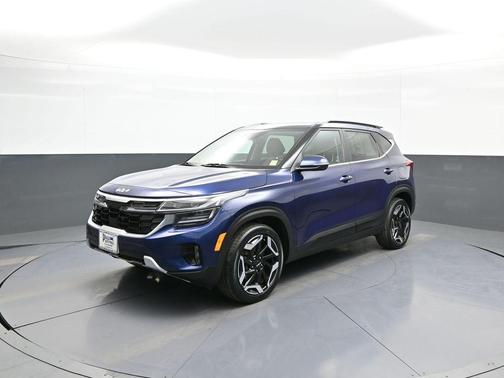 Dark Ocean Blue 2024 Kia Seltos SX Turbo