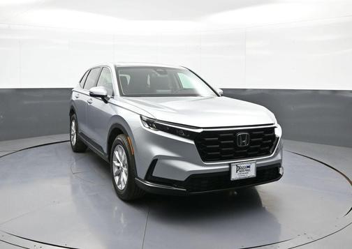 Solar Silver Metallic 2025 Honda CR-V EX AWD