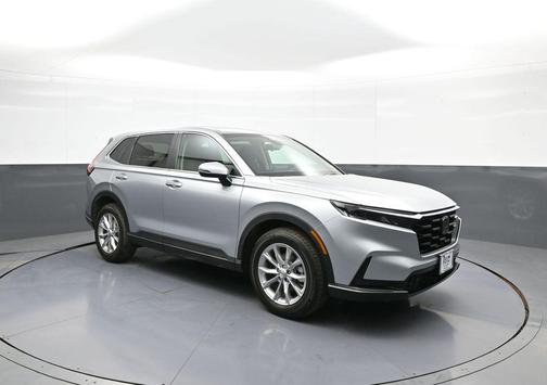 Solar Silver Metallic 2025 Honda CR-V EX AWD