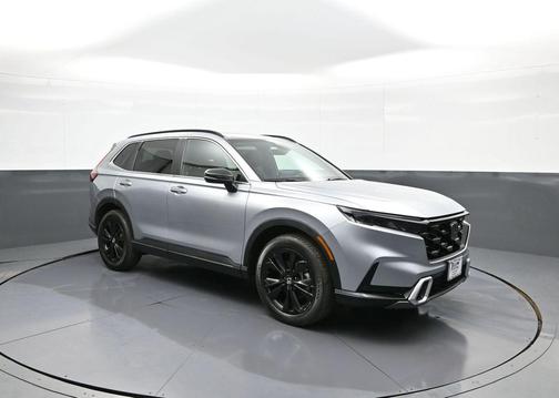 Lunar Silver Metallic 2023 Honda CR-V Hybrid Sport Touring AWD
