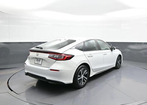 Platinum White Pearl 2023 Honda Civic LX