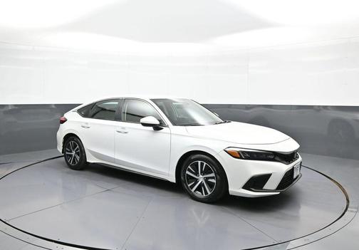 Platinum White Pearl 2023 Honda Civic LX