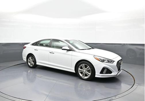 Quartz White Pearl 2018 Hyundai SONATA SEL+