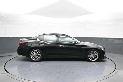 Black Obsidian 2019 INFINITI Q50 3.0t LUXE