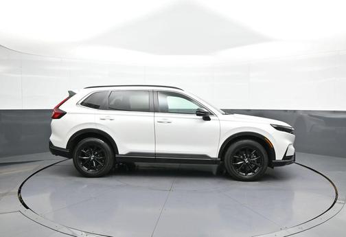 Platinum White Pearl 2024 Honda CR-V Hybrid Sport AWD